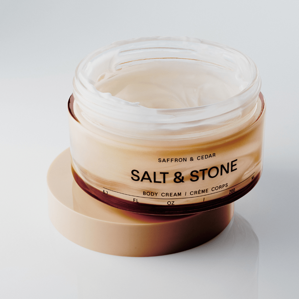 Body Cream Saffron & Cedar - NaturelleShop.com - Salt & Stone