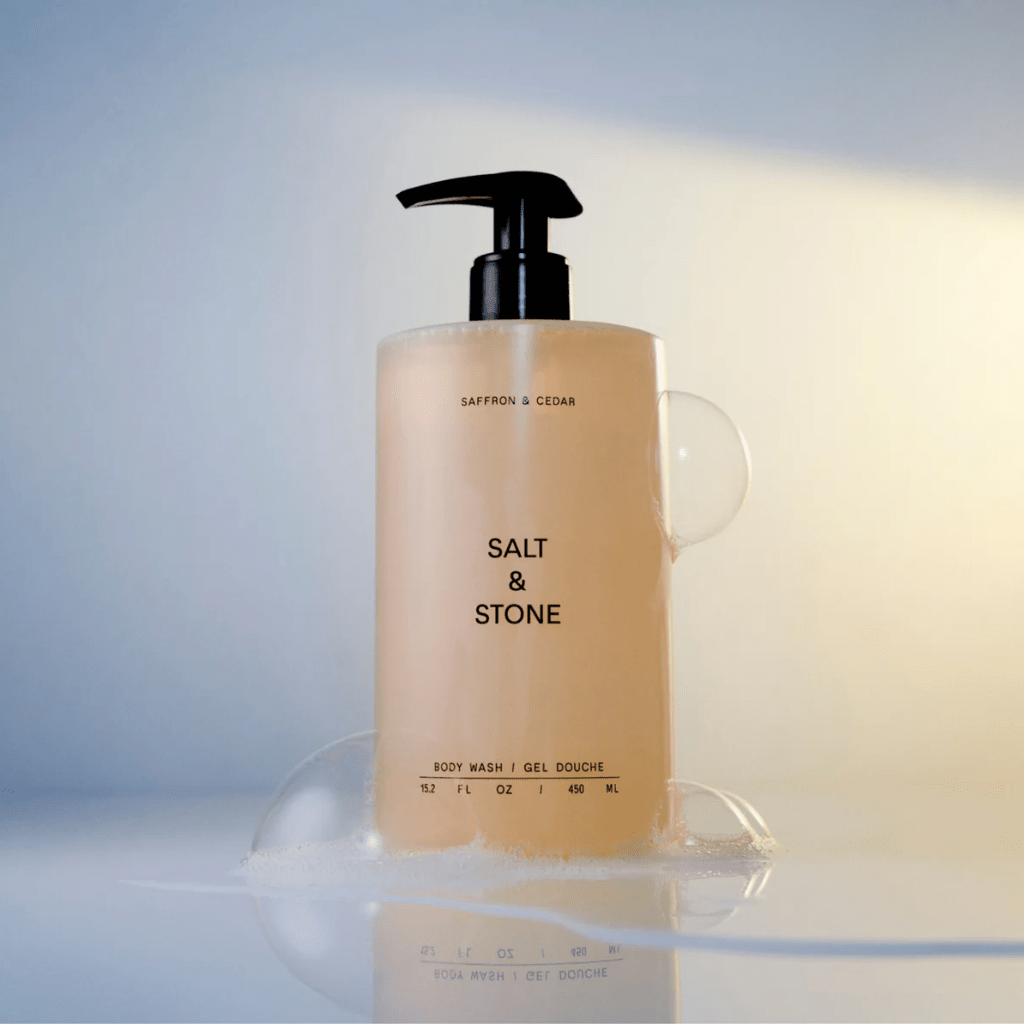 Body Wash Saffron & Cedar - NaturelleShop.com - Salt & Stone