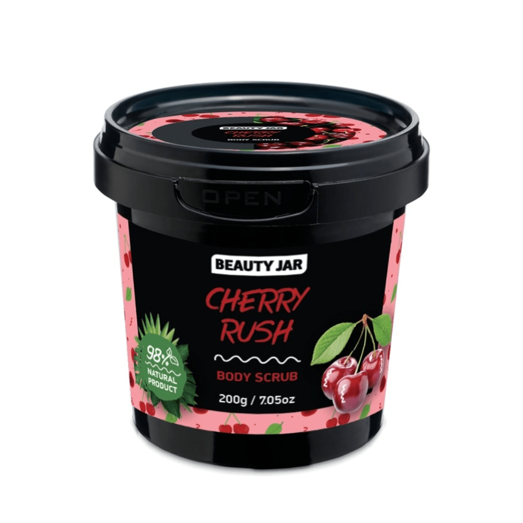 Cherry Rush Body Scrub - NaturelleShop.com - Beauty Jar