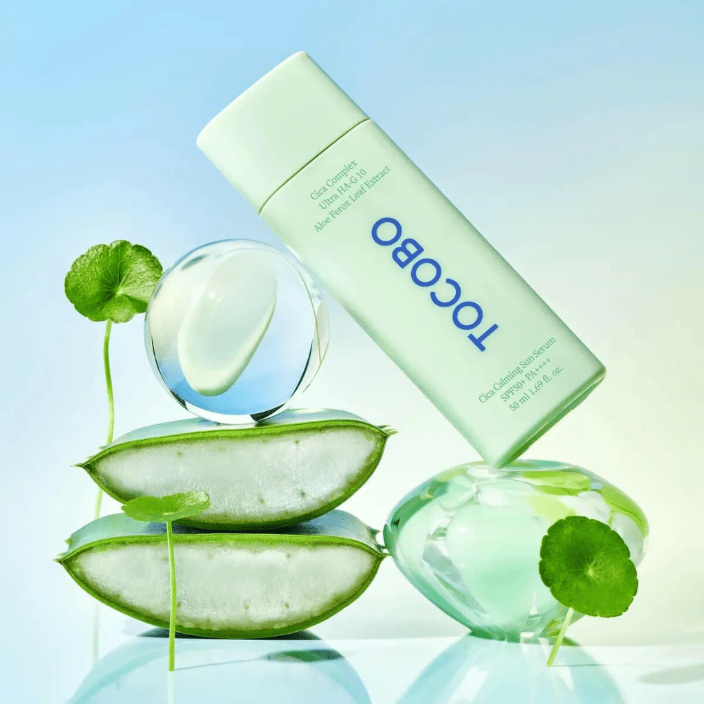 Cica Calming Sun Serum SPF50+ - NaturelleShop.com - Tocobo