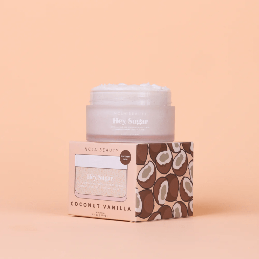 Hey, Sugar - Coconut Vanilla Body Scrub Discovery - NaturelleShop.com - NCLA Beauty