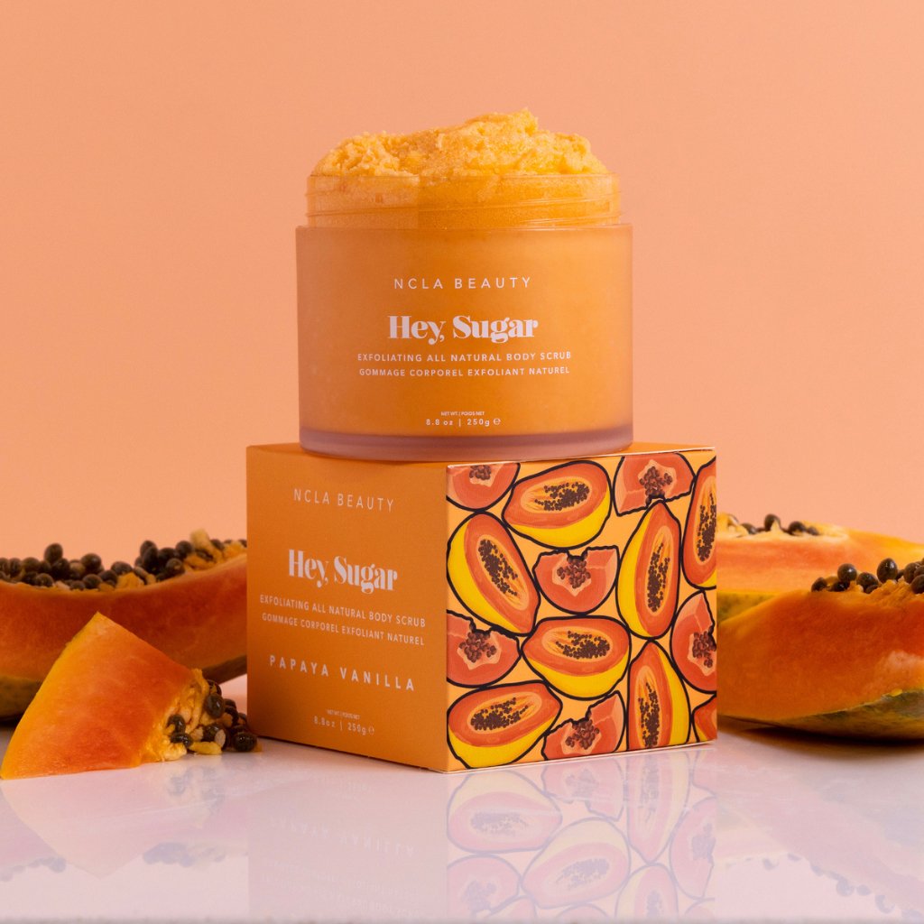 Hey, Sugar - Papaya Vanilla Body Scrub - NaturelleShop.com - NCLA Beauty