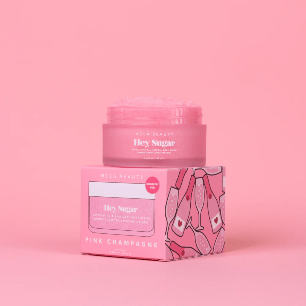 Hey, Sugar - Pink Champagne Body Scrub Discovery - NaturelleShop.com - NCLA Beauty