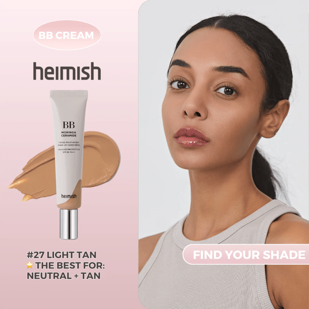 Moringa Ceramide SPF30 BB Cream - NaturelleShop.com - heimish