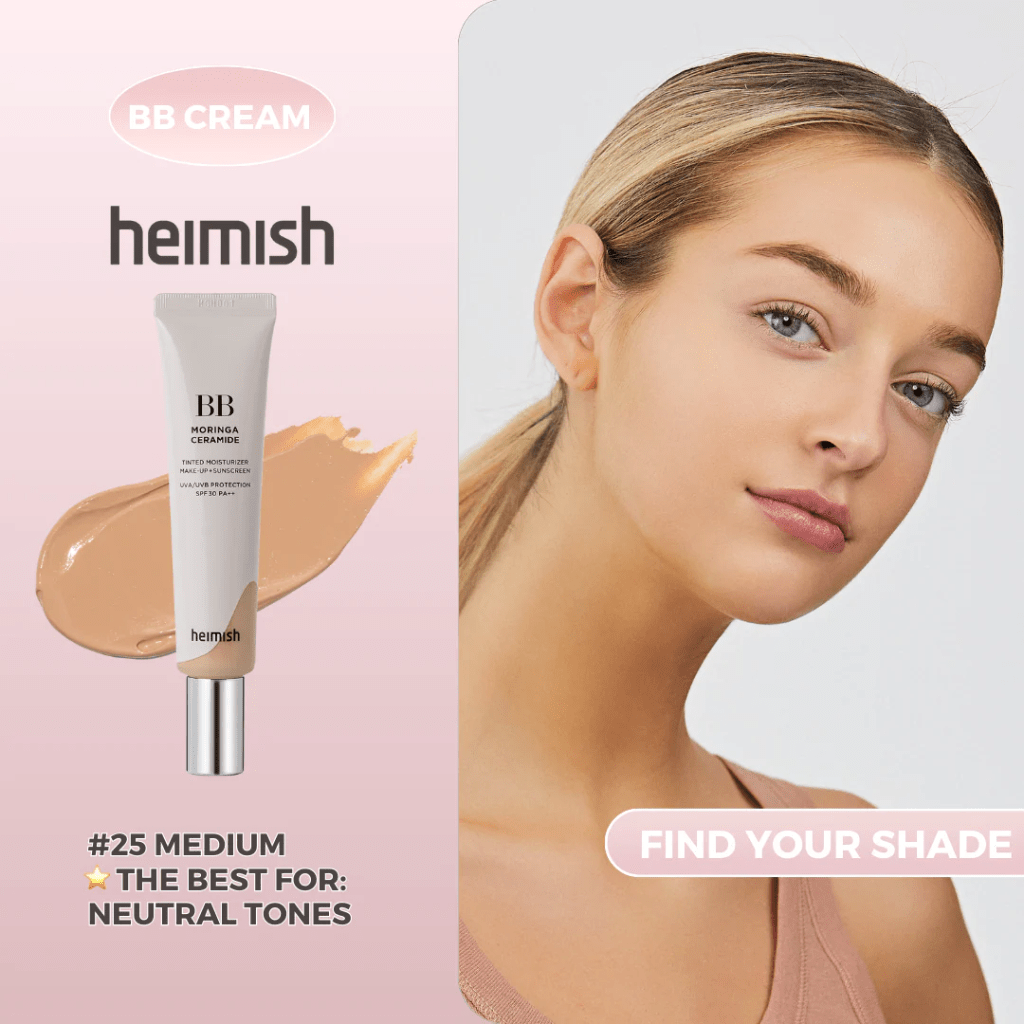 Moringa Ceramide SPF30 BB Cream - NaturelleShop.com - heimish