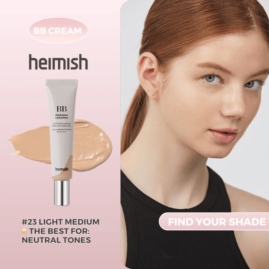 Moringa Ceramide SPF30 BB Cream - NaturelleShop.com - heimish