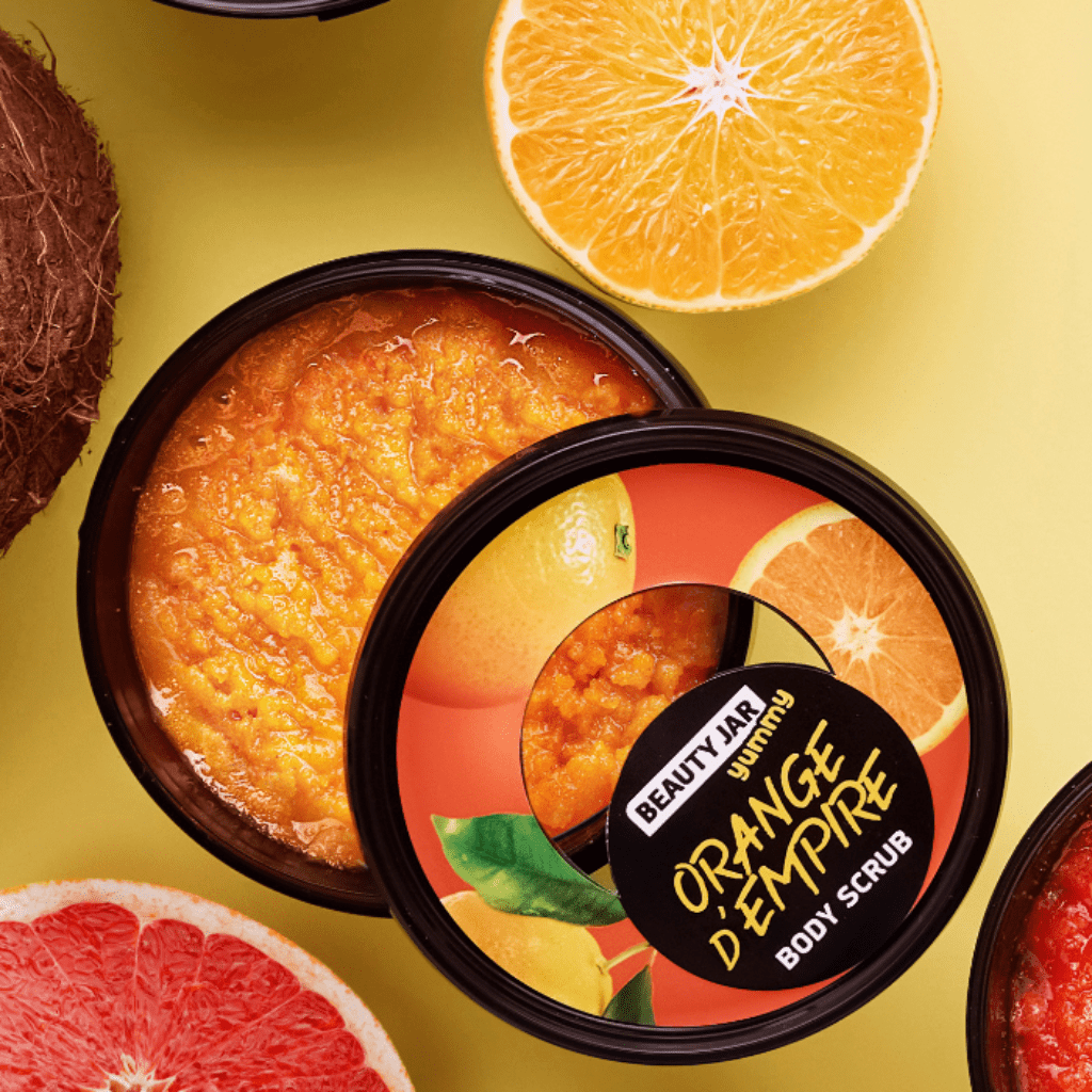Orange d'Empire Toning Body Scrub - NaturelleShop.com - Beauty Jar Yummy!