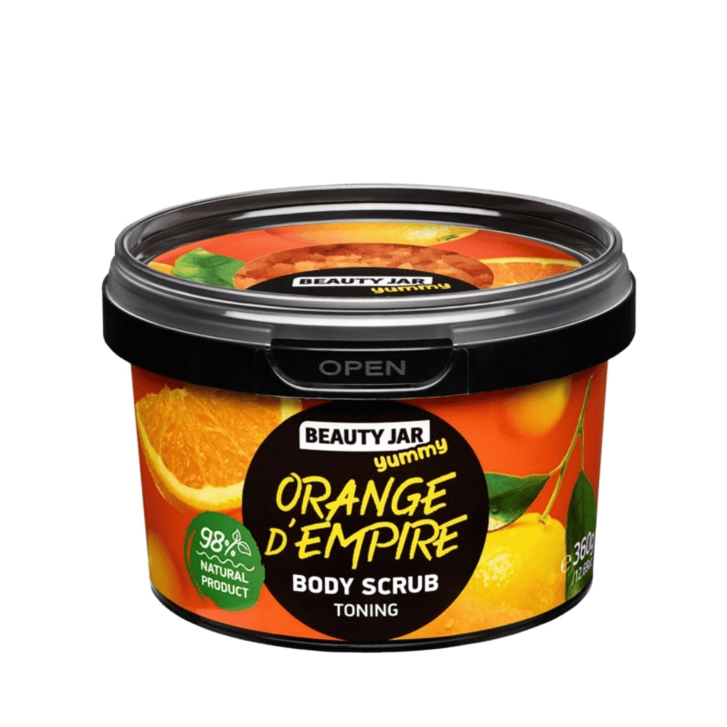 Orange d'Empire Toning Body Scrub - NaturelleShop.com - Beauty Jar Yummy!