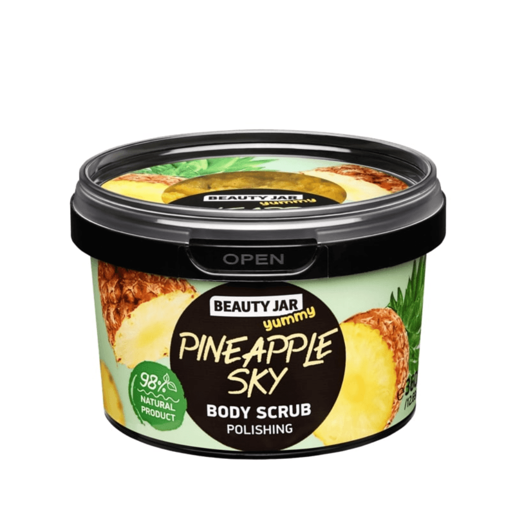 Pineapple Sky Polishing Body Scrub - NaturelleShop.com - Beauty Jar Yummy!