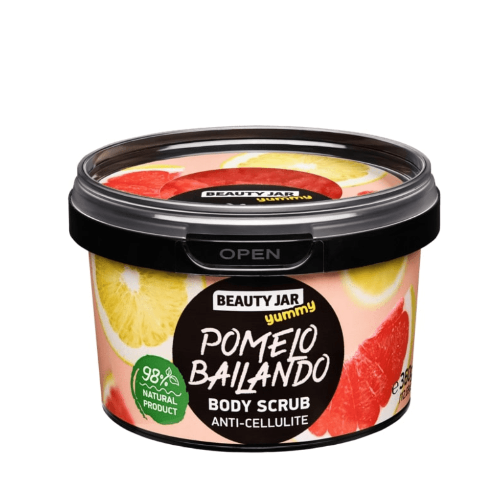 Pomelo Bailando Anti - Cellulite Body Scrub - NaturelleShop.com - Beauty Jar Yummy!