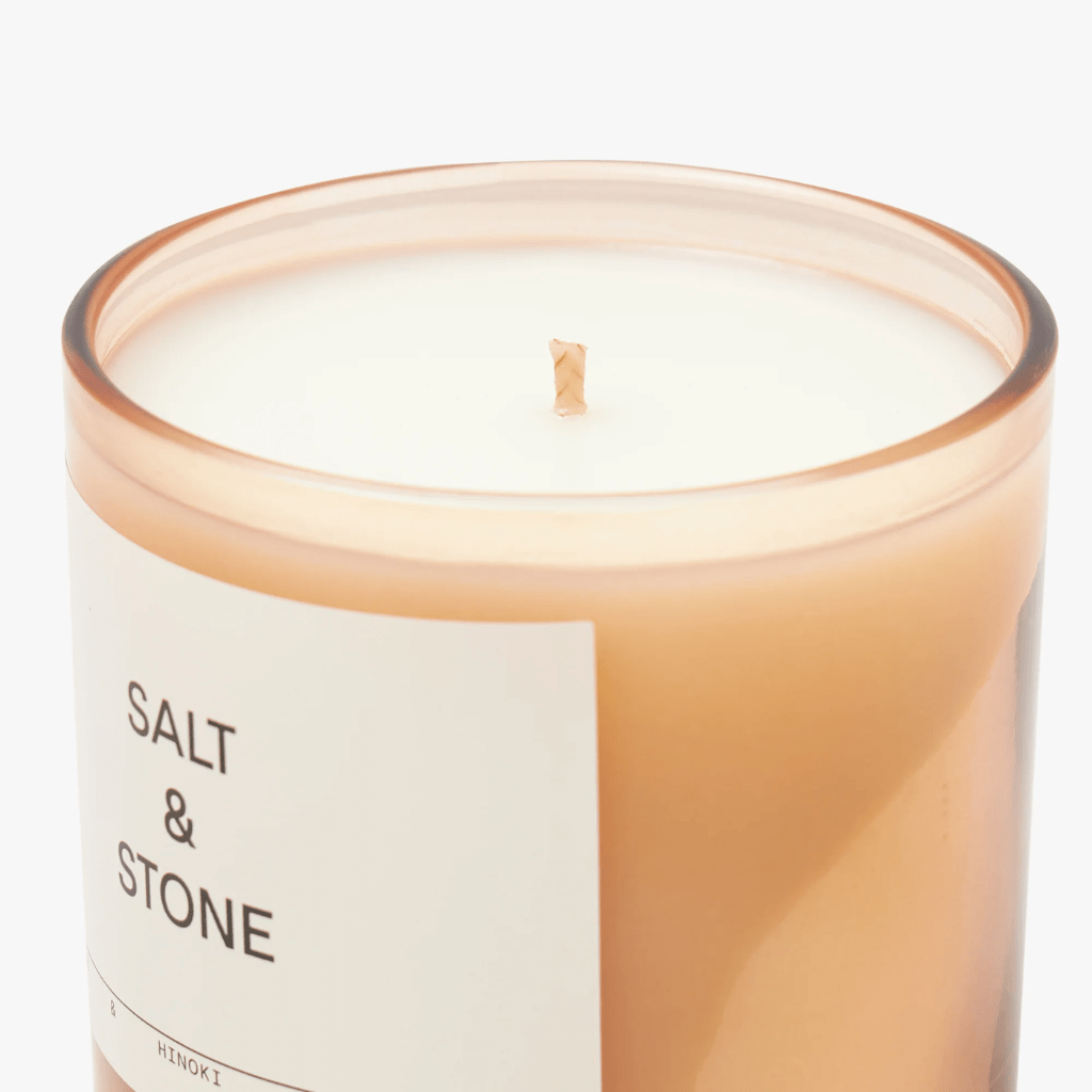 Scented Candle Bergamot & Hinoki - NaturelleShop.com - Salt & Stone