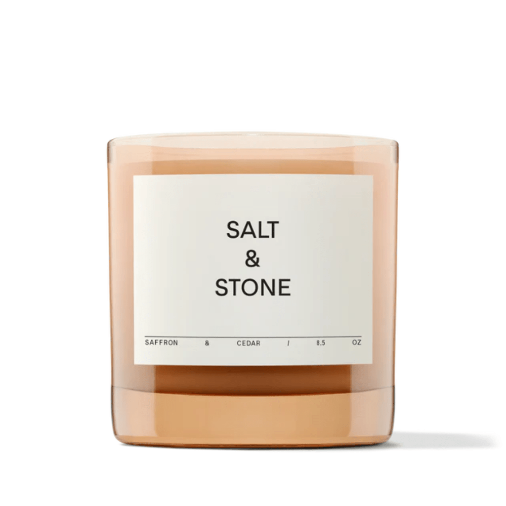 Scented Candle Saffron & Cedar - NaturelleShop.com - Salt & Stone