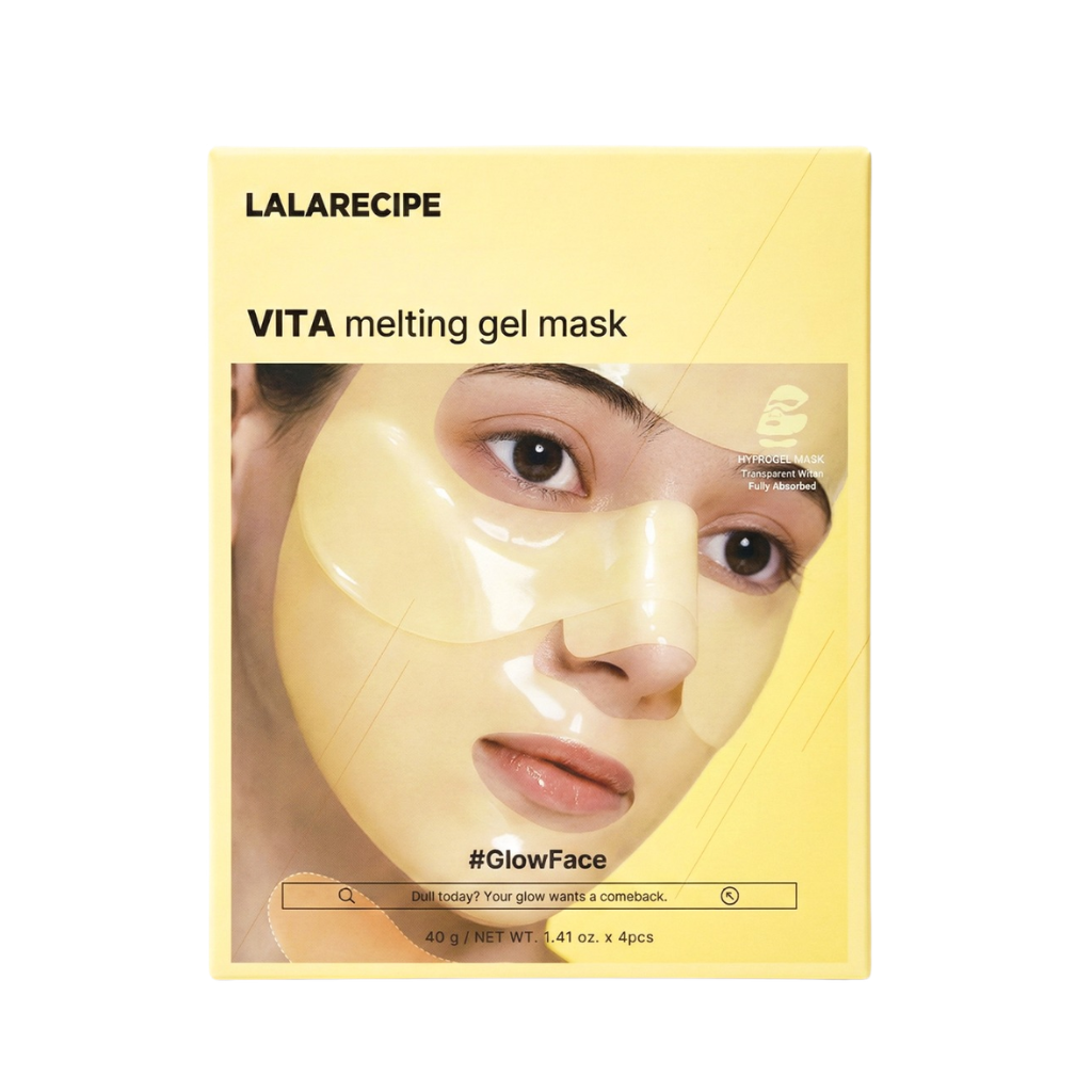 LALARECIPE | Vita Melting Gel Sheet Mask 4-Pack - Naturelle