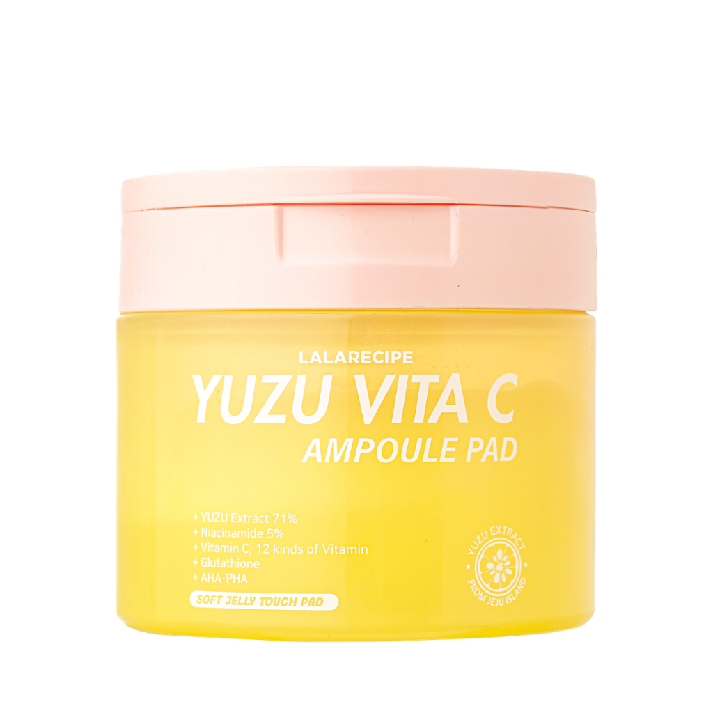LALARECIPE | Yuzu Vita C Brightening Ampoule Pad