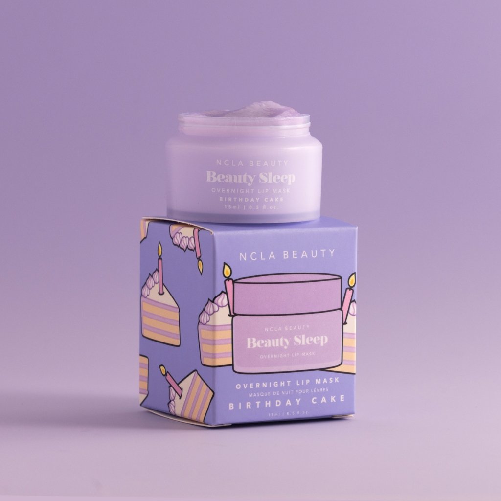 Beauty Sleep Lip Mask - Birthday Cake - NaturelleShop.com - NCLA Beauty