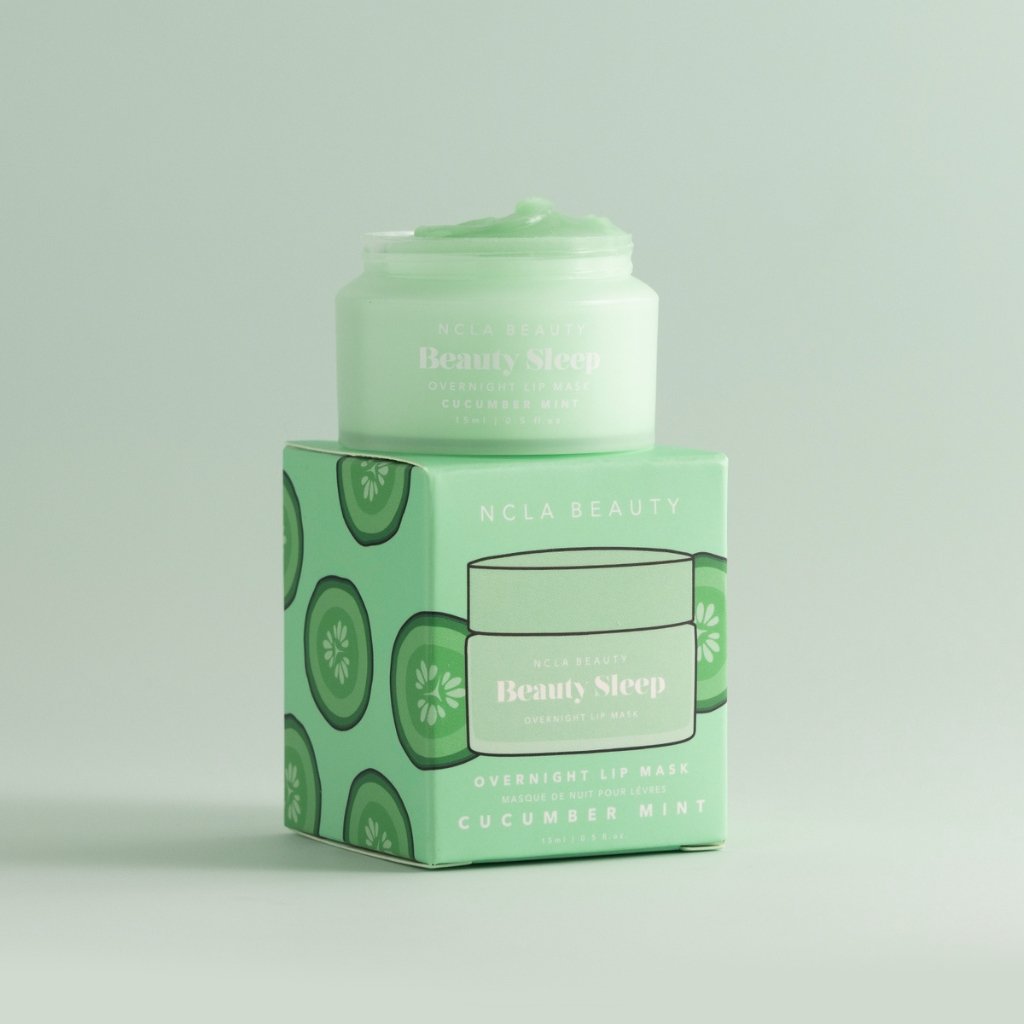 Beauty Sleep Lip Mask - Cucumber Mint - NaturelleShop.com - NCLA Beauty