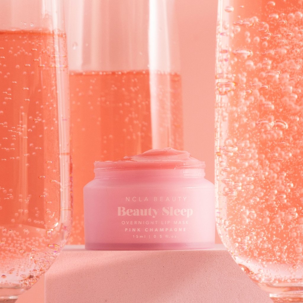 Beauty Sleep Lip Mask - Pink Champagne - NaturelleShop.com - NCLA Beauty