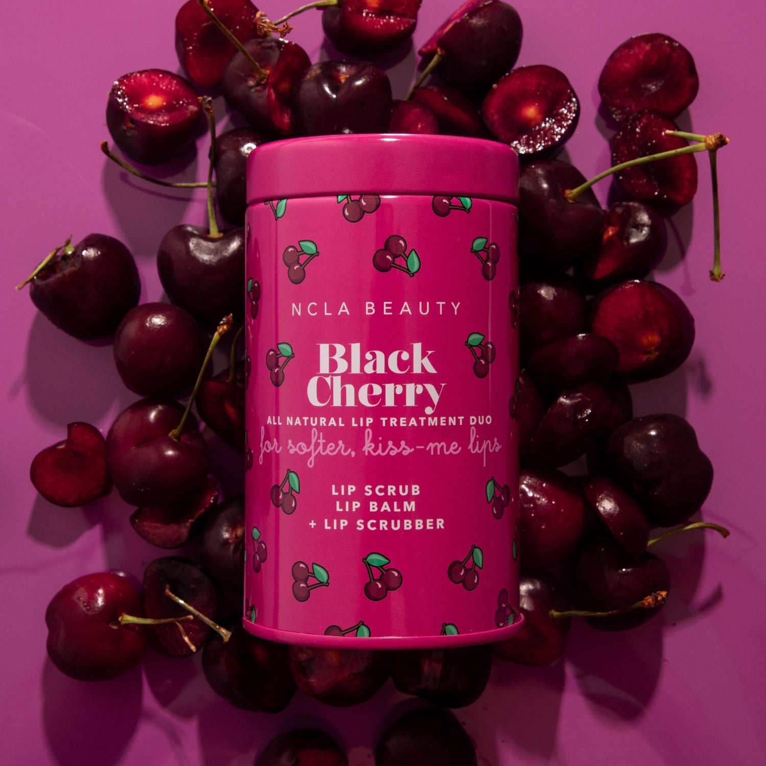 Black Cherry Lip Care Value Set - NaturelleShop.com