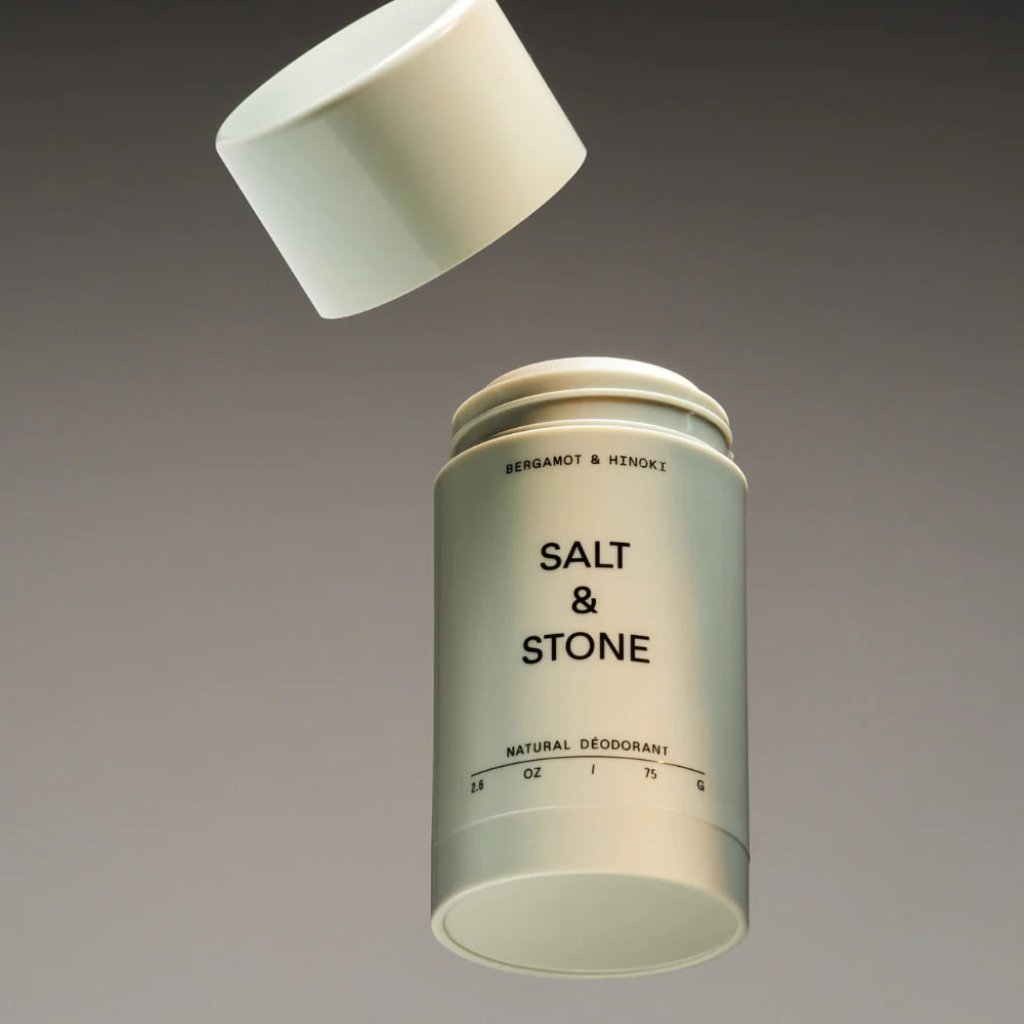Extra Strength Deodorant Bergamont & Hinoki - NaturelleShop.com - Salt & Stone