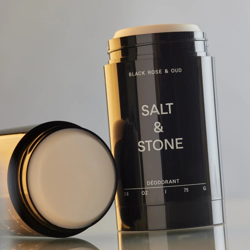 Extra Strength Deodorant Black Rose & Oud - NaturelleShop.com - Salt & Stone