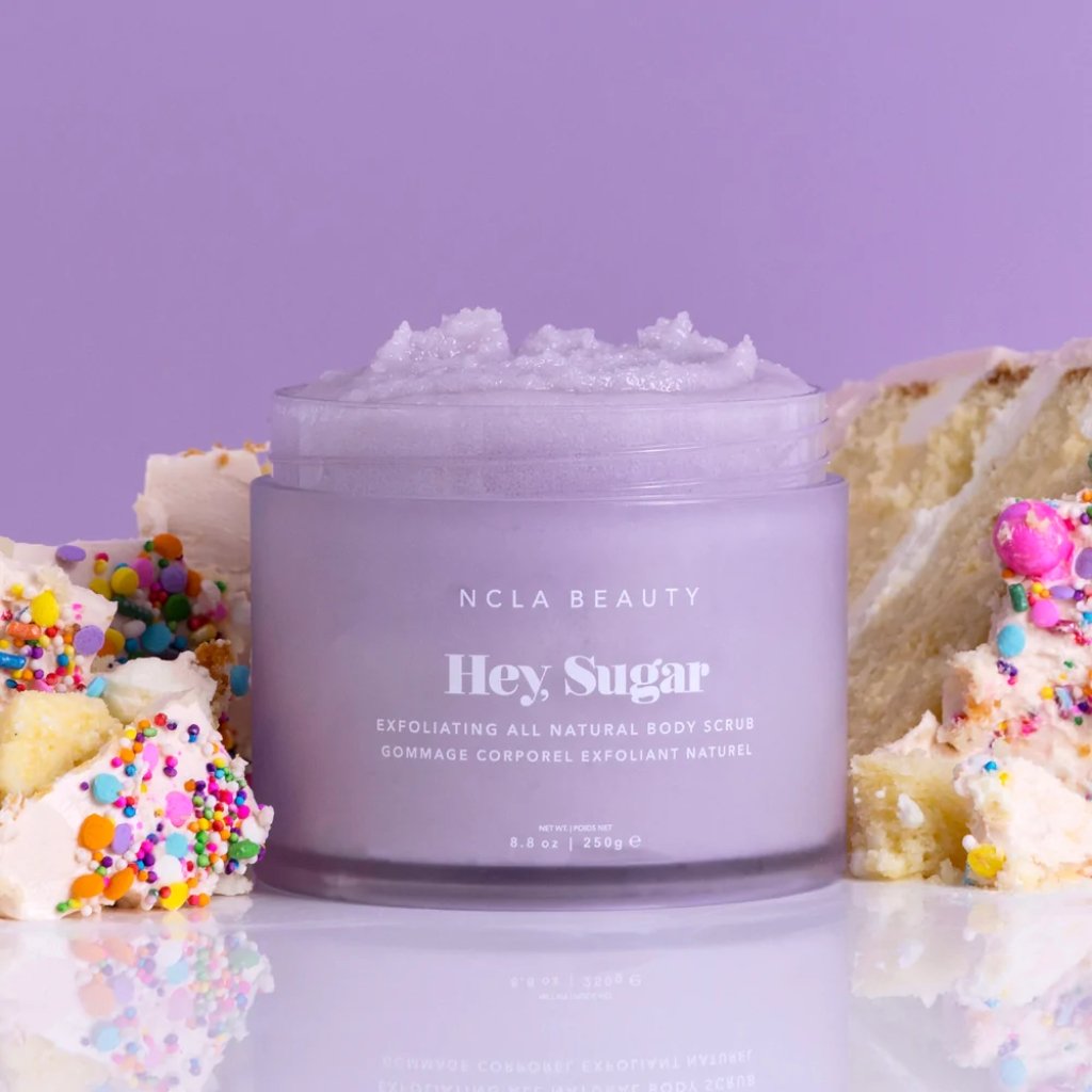 Hey, Sugar - Birthday Cake Body Scrub - NaturelleShop.com - NCLA Beauty