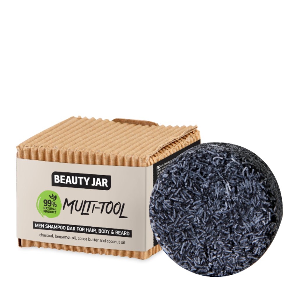 Multi-Tool Hair, Body & Beard Shampoo Bar - NaturelleShop.com - Beauty Jar