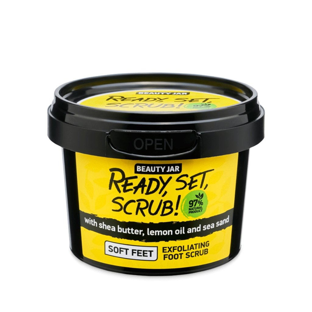 Ready, Set, Scrub! Foot Scrub - NaturelleShop.com - Beauty Jar