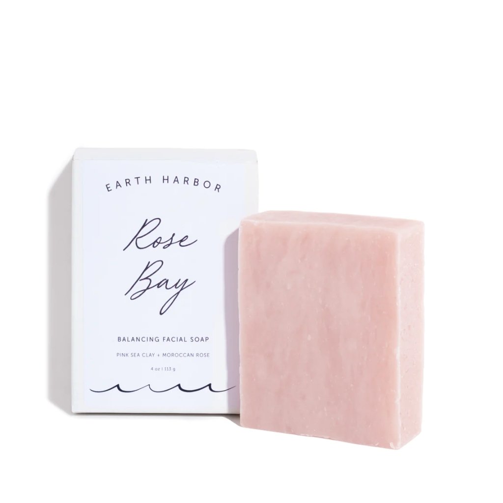 Rose Bay Balancing Facial Soap - NaturelleShop.com - Earth Harbor