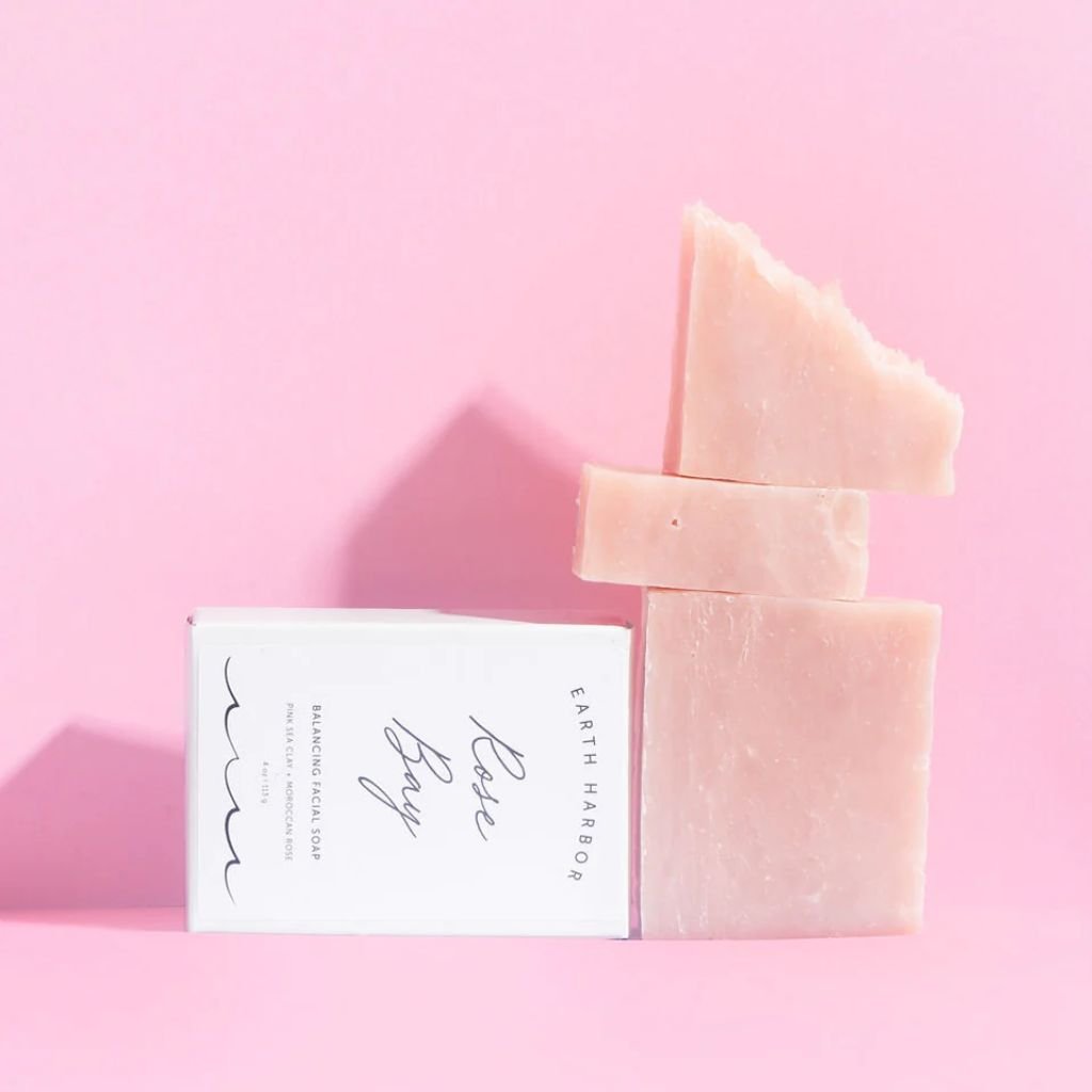 Rose Bay Balancing Facial Soap - NaturelleShop.com - Earth Harbor