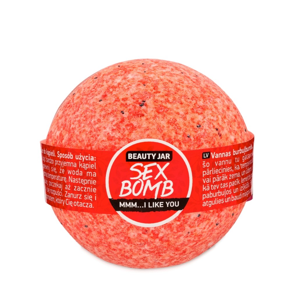 Beauty Jar | Sex Bomb Foaming Bath Bomb - NaturelleShop.com