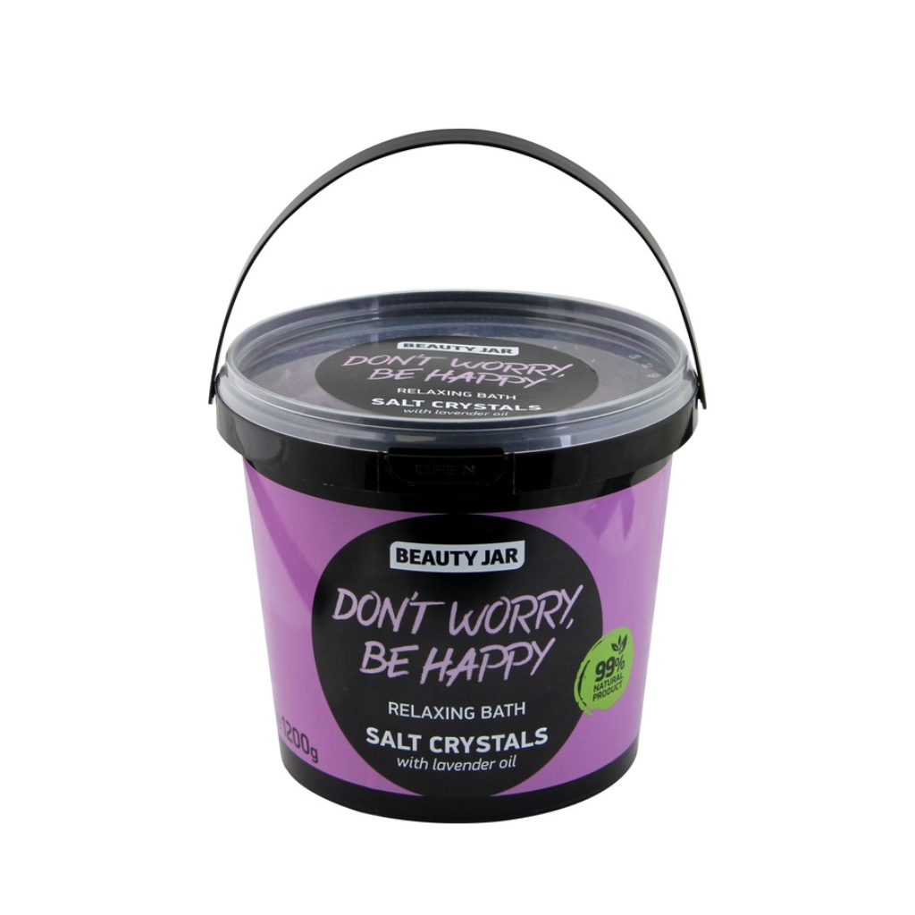 Beauty Jar  | Don't Worry Be Happy Relaxing Bath Crystals - Naturelle