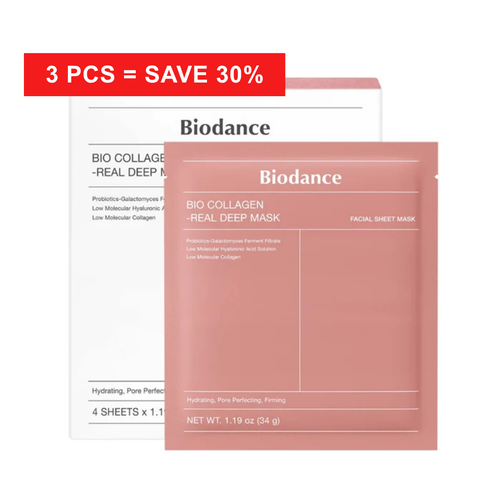 Bio-Collagen Real Deep Mask 4-pack