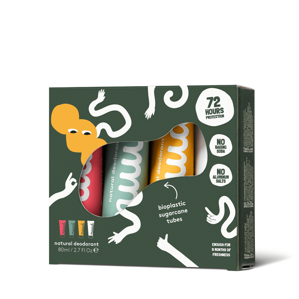 All Natural Deodorant - Family Pack | new cream - NaturelleShop.com - nuud