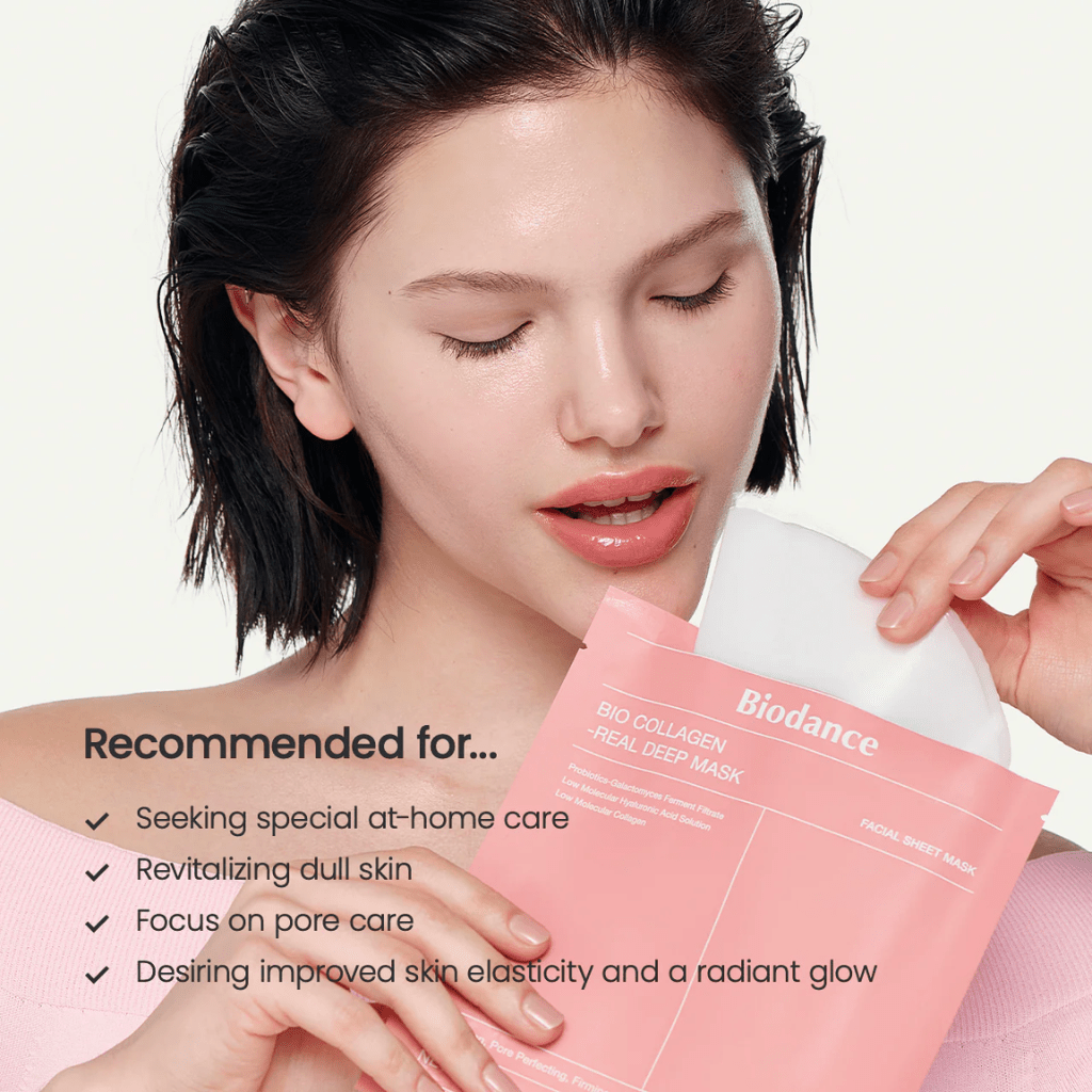 Bio - Collagen Real Deep Mask 4 - pack - NaturelleShop.com - Biodance