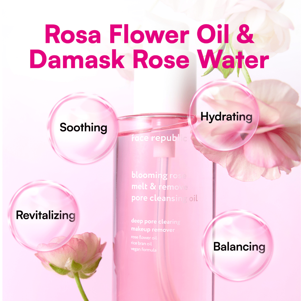 Blooming Rose Pore Cleansing Oil - NaturelleShop.com - Face Republic
