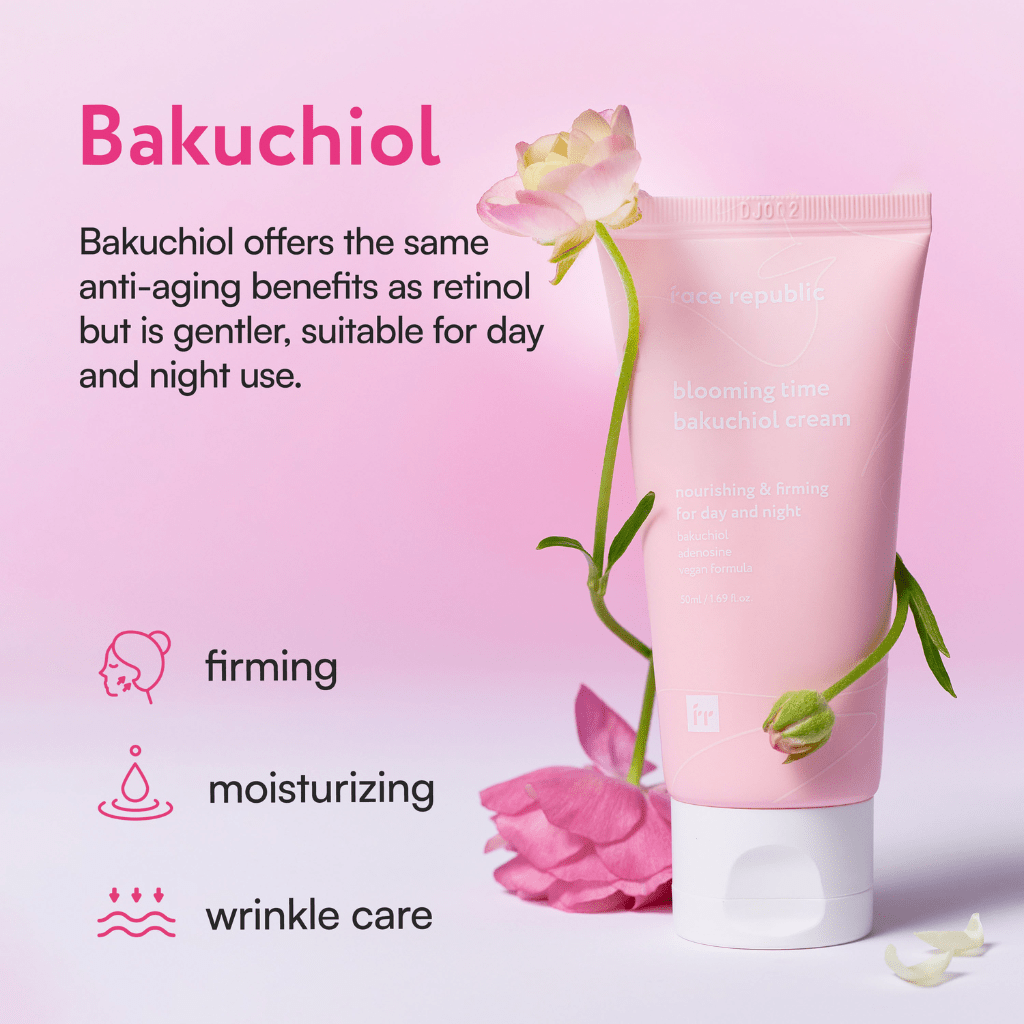 Blooming Time Bakuchiol Cream - NaturelleShop.com - Face Republic