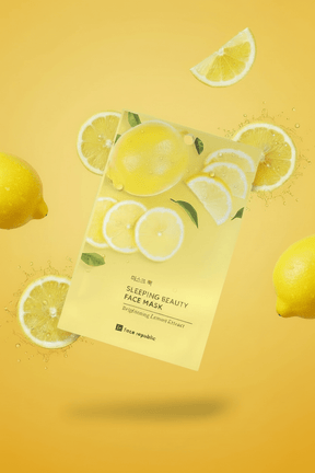 Brightening Lemon Sheet Mask - NaturelleShop.com - Face Republic