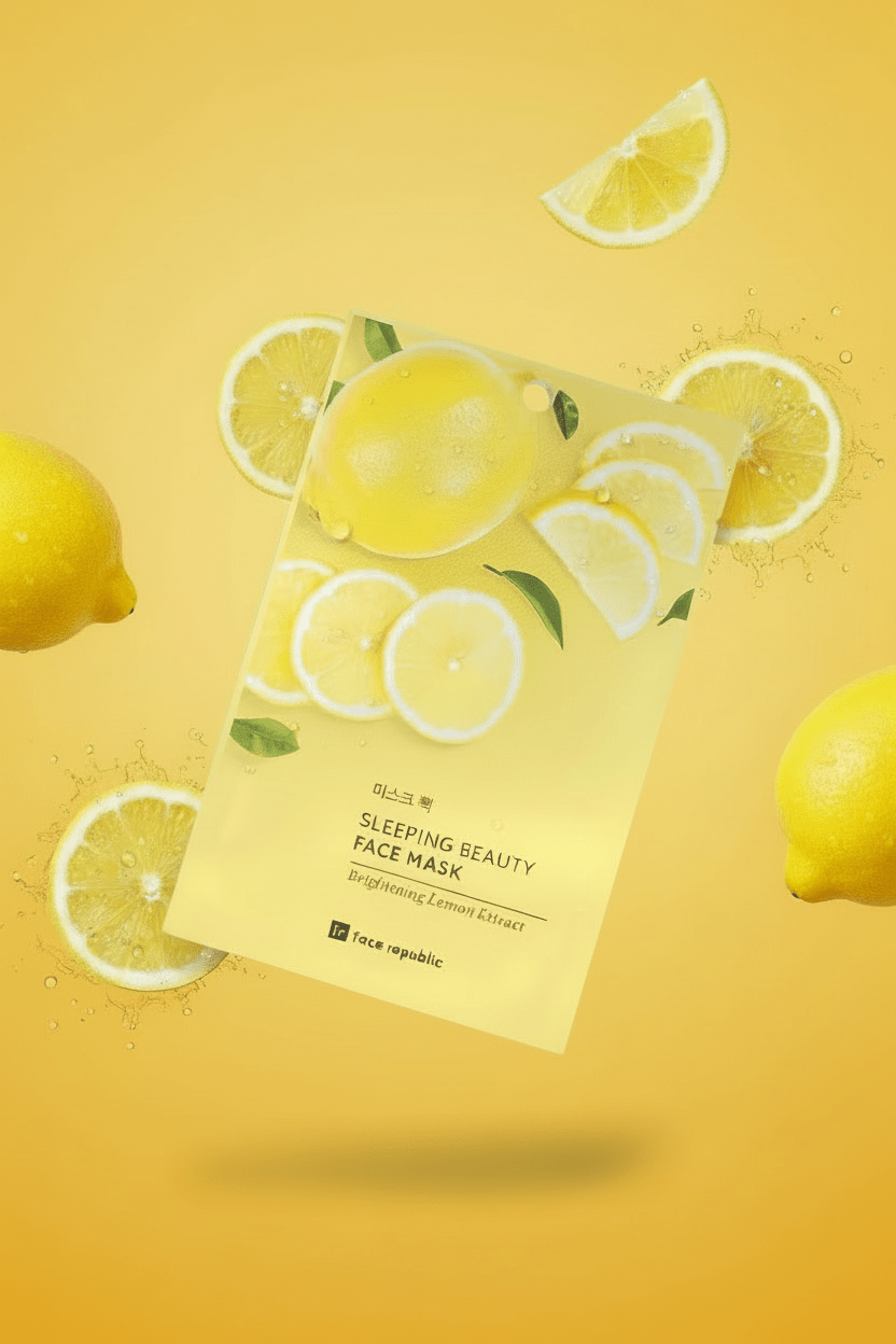 Brightening Lemon Sheet Mask - NaturelleShop.com - Face Republic