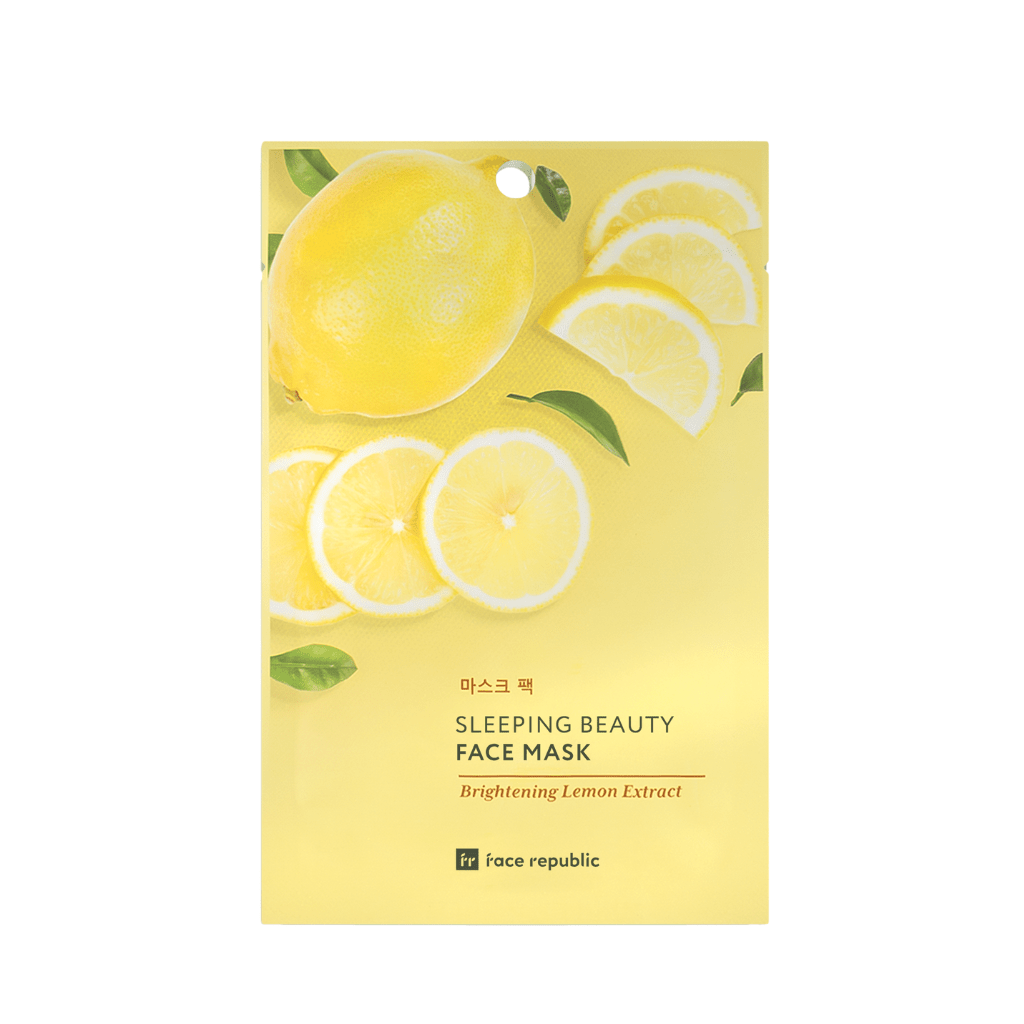 Brightening Lemon Sheet Mask - NaturelleShop.com - Face Republic
