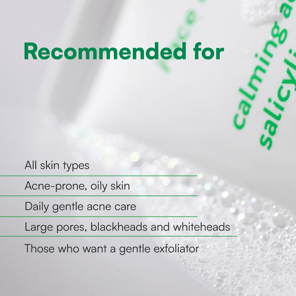 Calming Salicylic Acid Cleanser - NaturelleShop.com - Face Republic