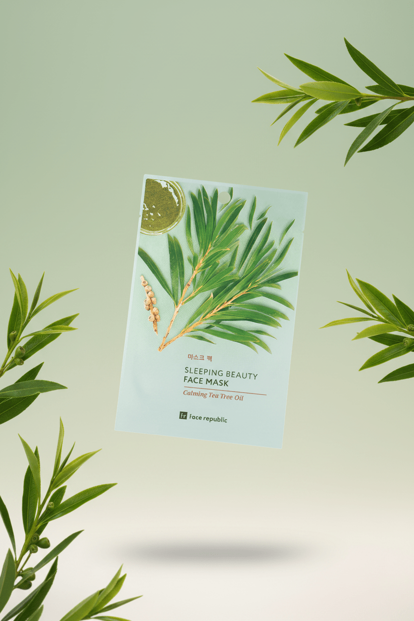 Calming Tea Tree Sheet Mask - NaturelleShop.com - Face Republic