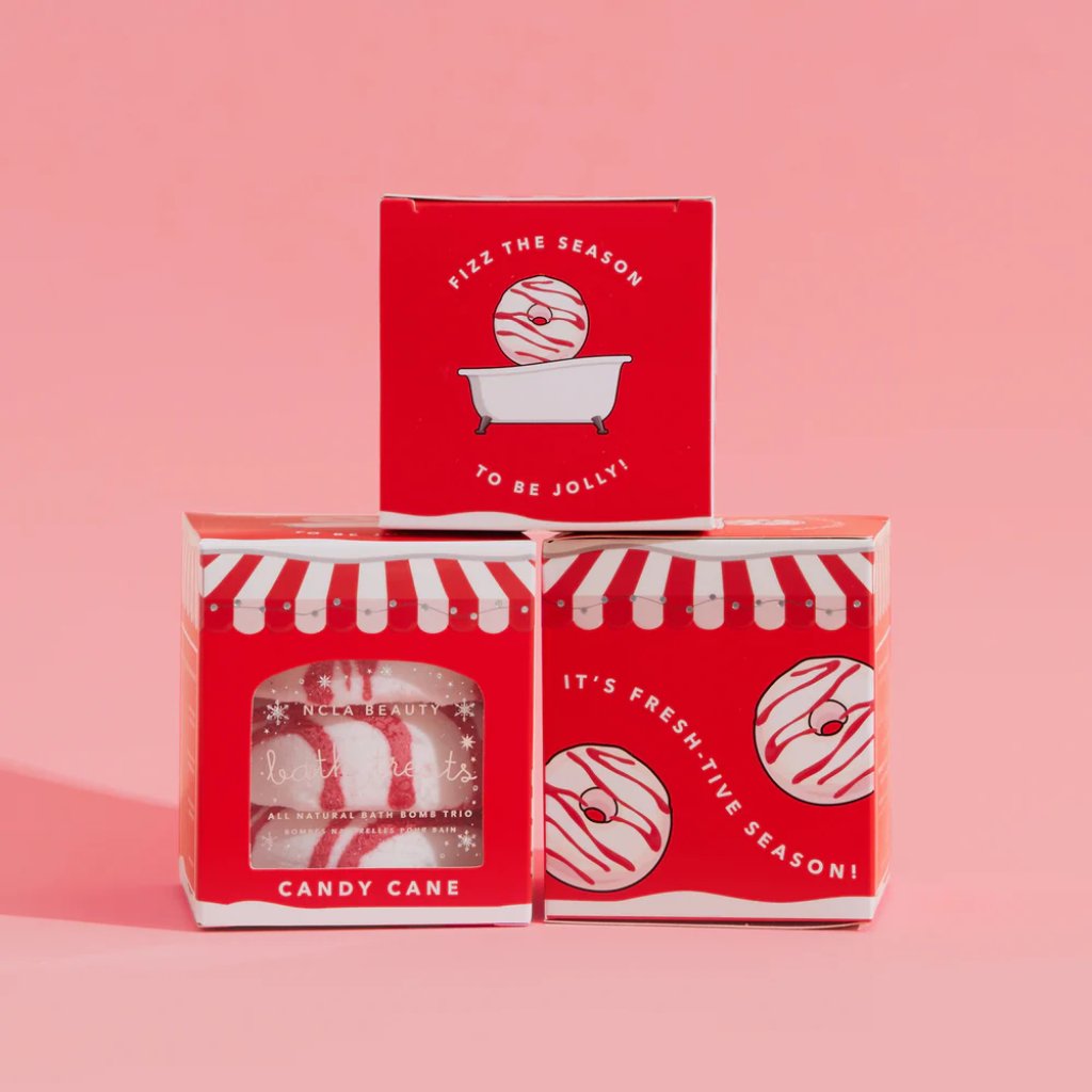 Candy Cane Bath Treats - NaturelleShop.com - NCLA Beauty