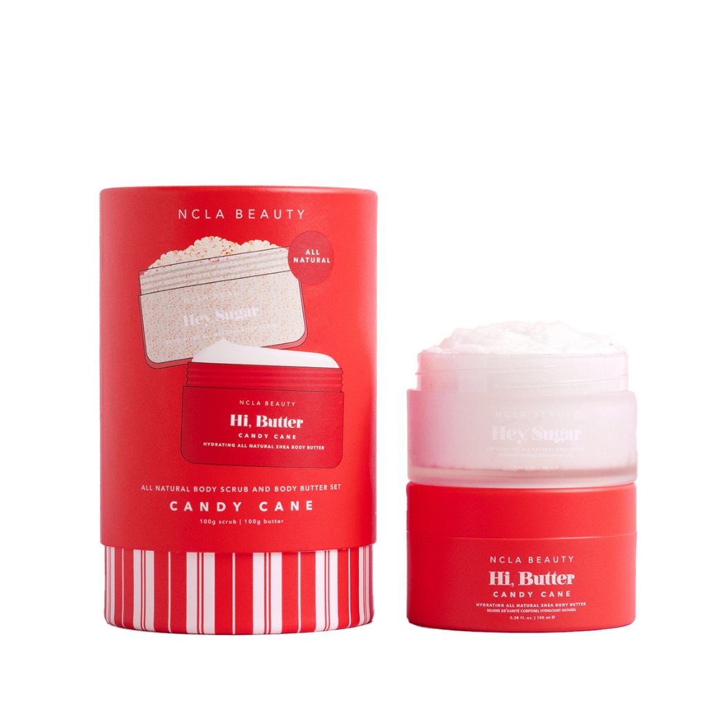 Candy Cane Body Care Set - NaturelleShop.com - NCLA Beauty