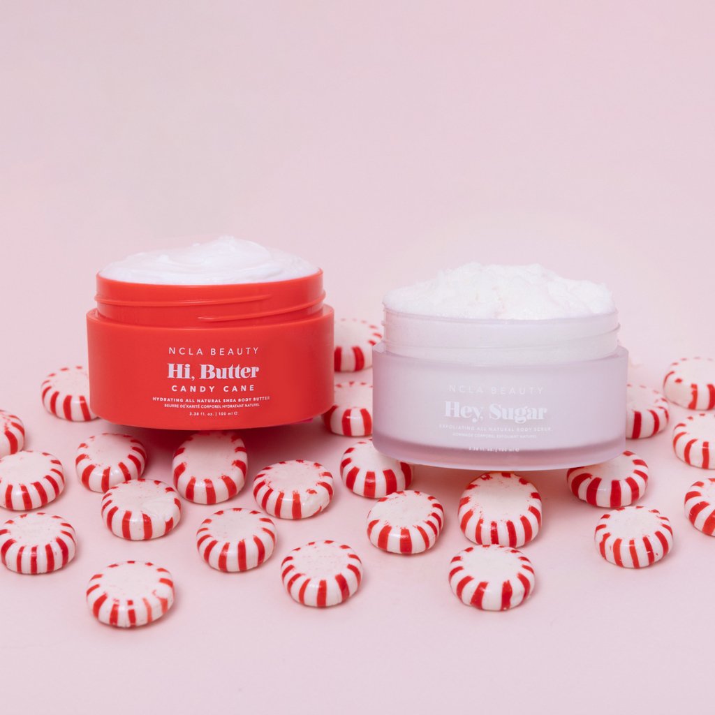 Candy Cane Body Care Set - NaturelleShop.com - NCLA Beauty