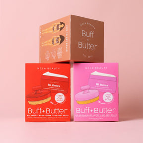 Candy Cane Buff & Butter Body Set - NaturelleShop.com - NCLA Beauty