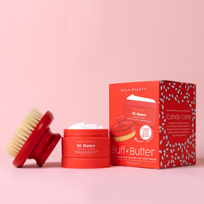 Candy Cane Buff & Butter Body Set - NaturelleShop.com - NCLA Beauty