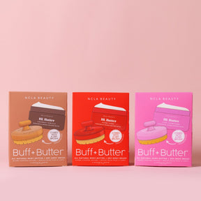 Candy Cane Buff & Butter Body Set - NaturelleShop.com - NCLA Beauty