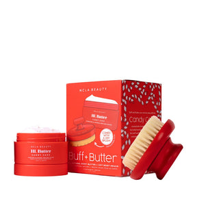 Candy Cane Buff & Butter Body Set - NaturelleShop.com - NCLA Beauty