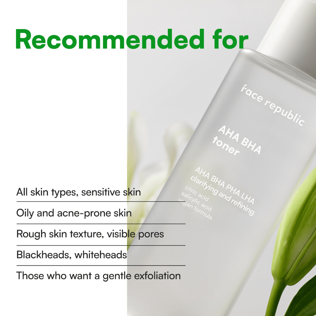 Clarifying AHA/BHA Toner - NaturelleShop.com - Face Republic