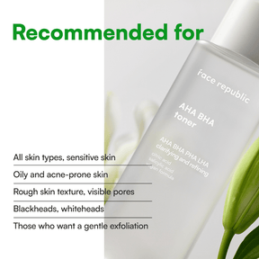 Clarifying AHA/BHA Toner - NaturelleShop.com - Face Republic